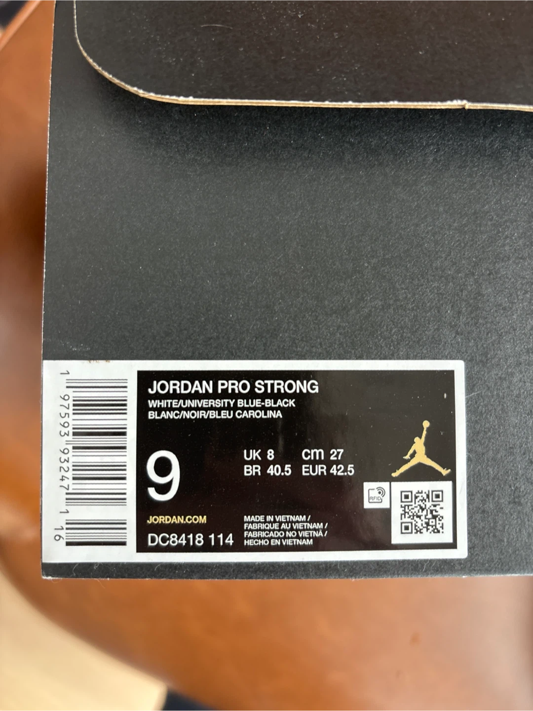 Air Jordan Pro Strong (white university blue) - photo 4