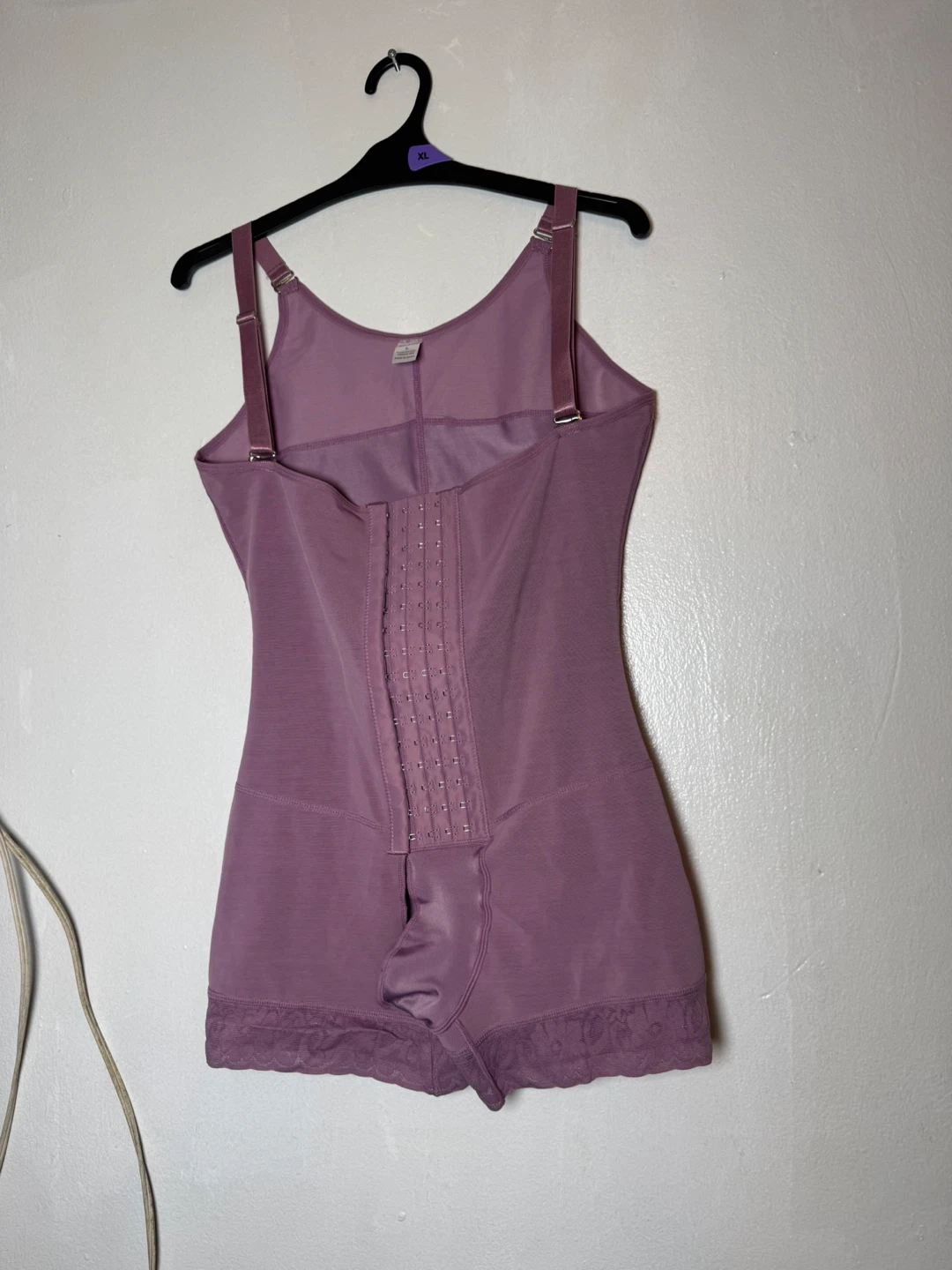 Women's Shapewear Bodysuit Purple Size L - photo 2