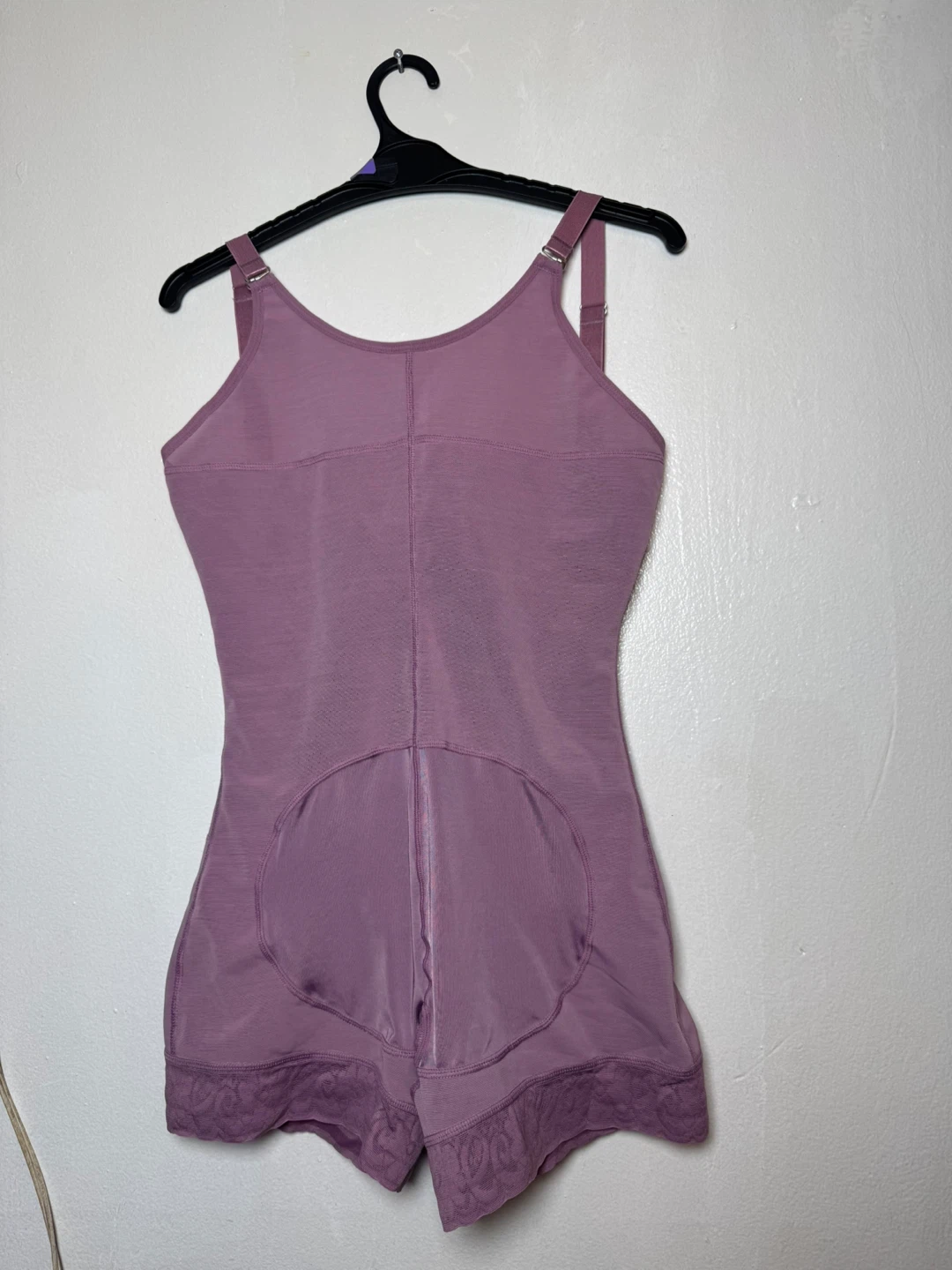 Women's Shapewear Bodysuit Purple Size L - photo 3
