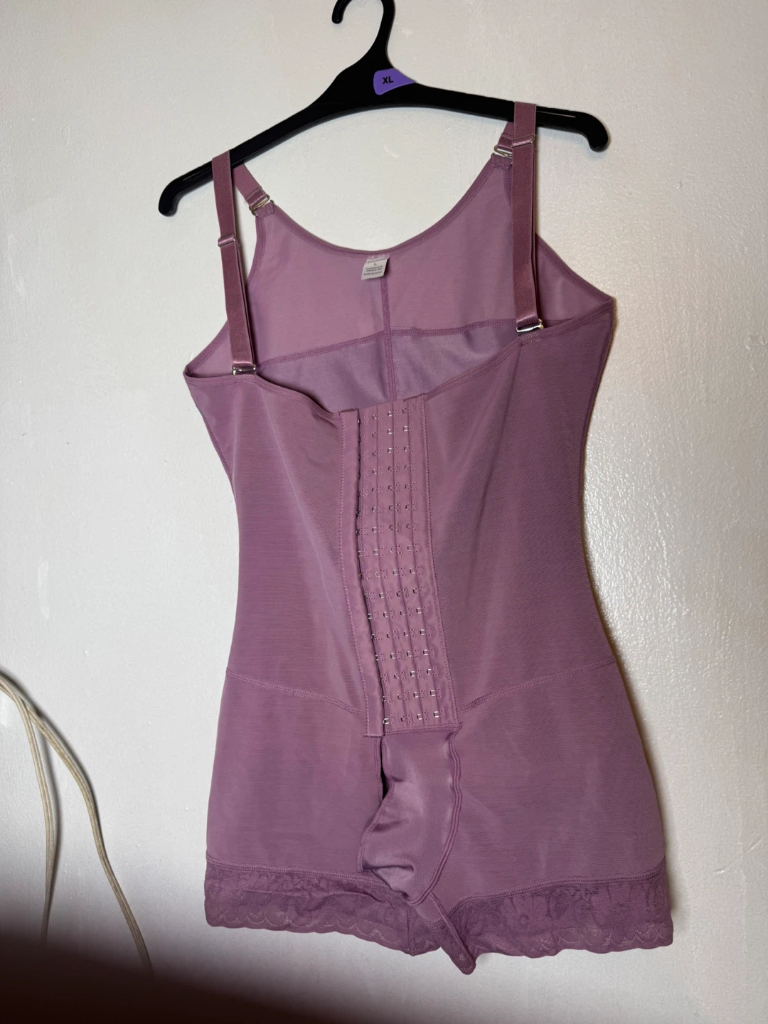 Women's Shapewear Bodysuit Purple Size L