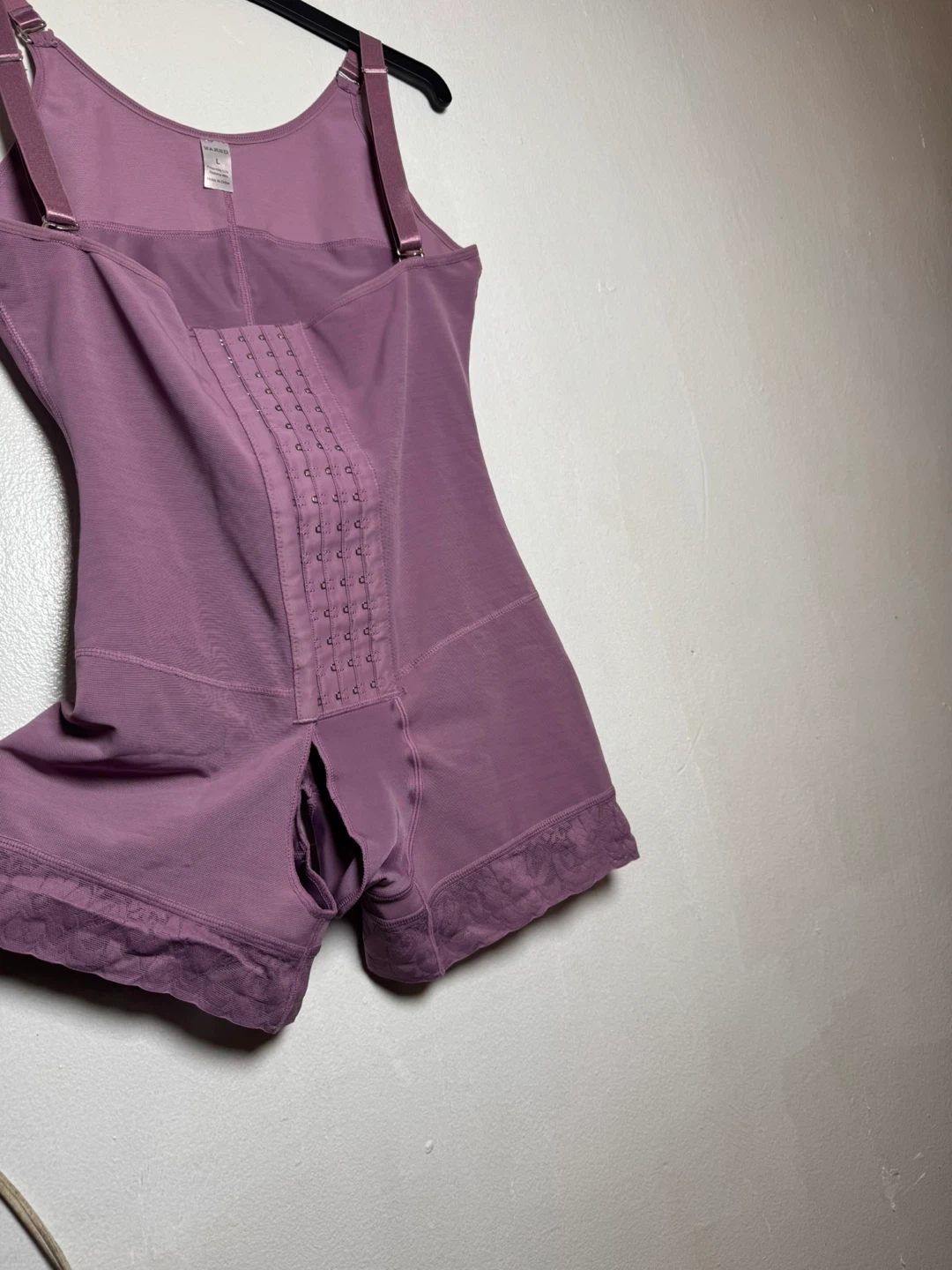 Women's Shapewear Bodysuit Purple Size L - photo 5
