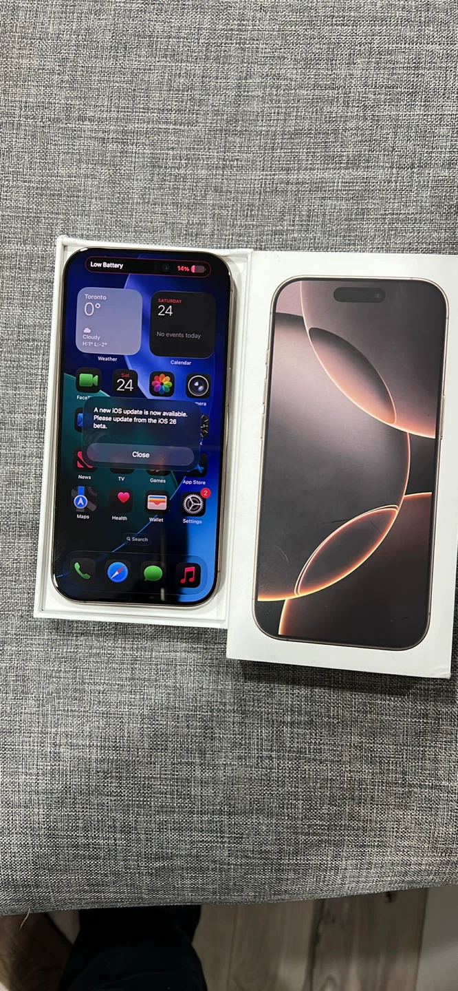 Apple iPhone 16 Pro 256 GB Gold