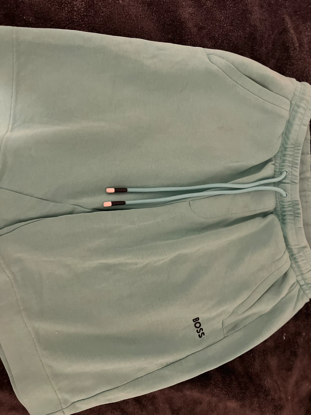 BOSS Sweat Shorts - Light Teal - photo 2