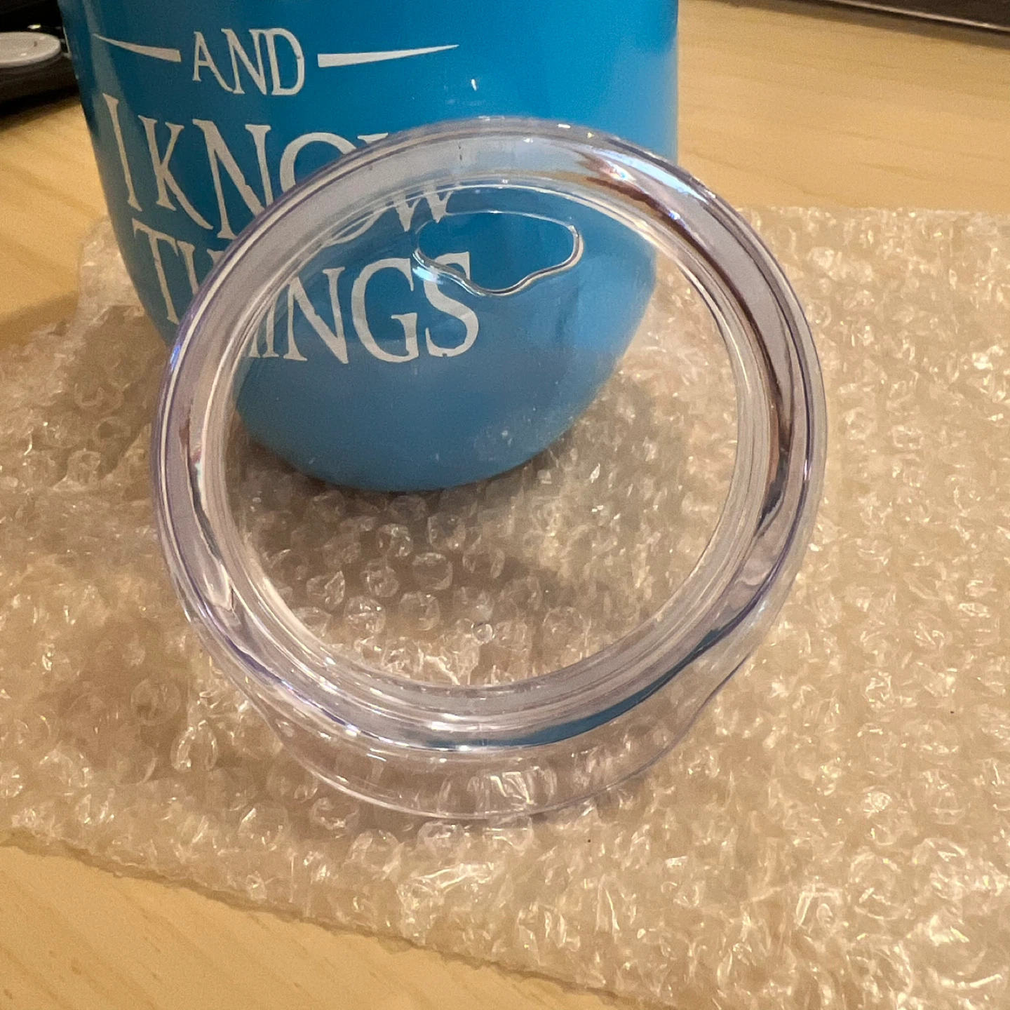 《New》Blue Tumbler with Lid and Straw - photo 4