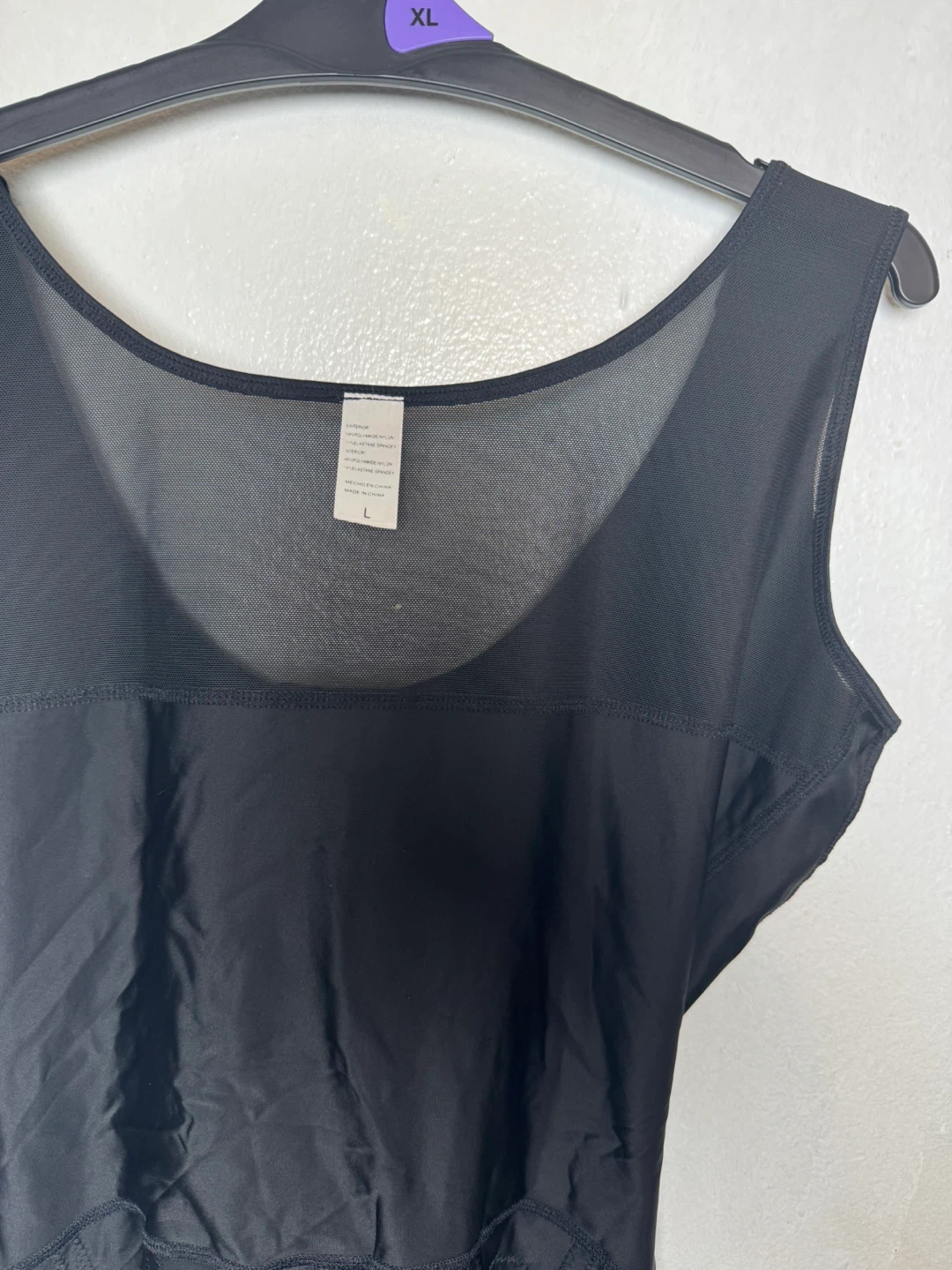 Black Bodysuit Shapewear - Size L - photo 5