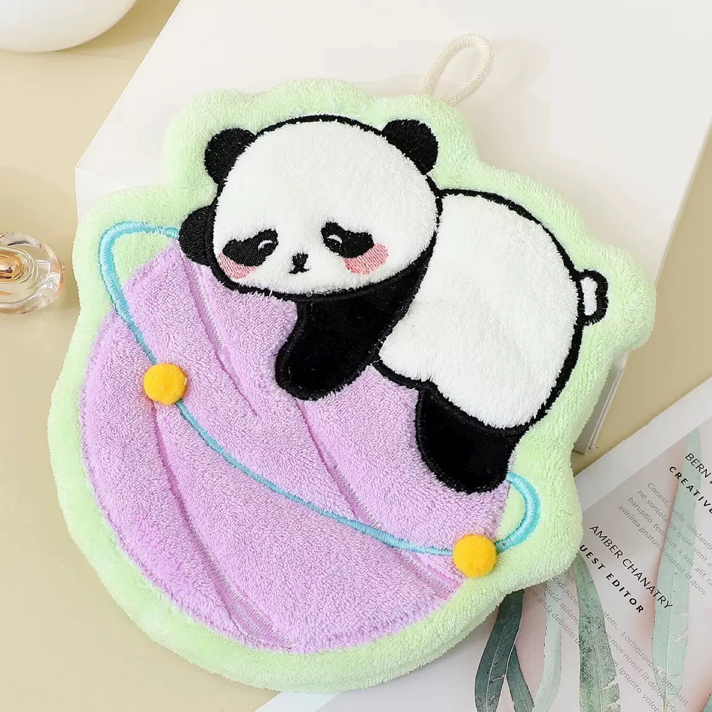 Panda hand towel - photo 3