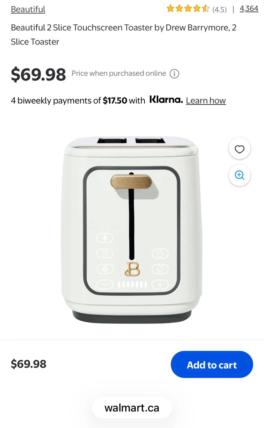 Beautiful 2-Slice Toaster with Gold Accents - photo 2