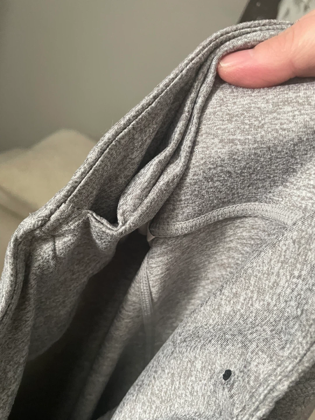 Grey Heathered Leggings - photo 2
