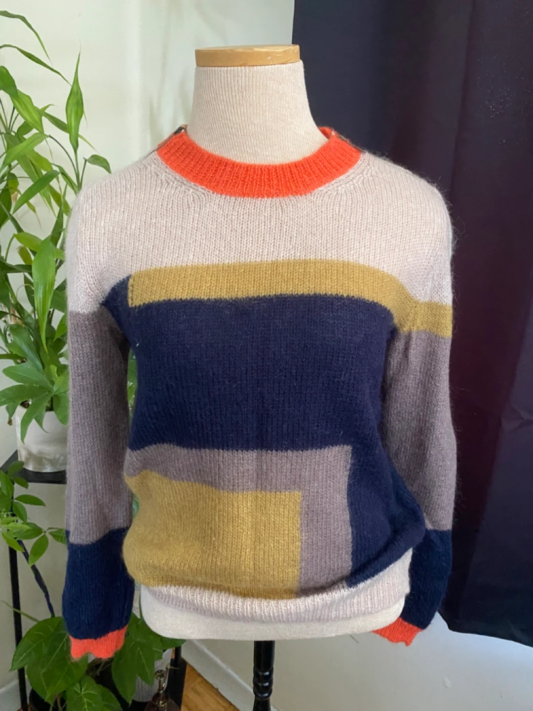 See by Chloé Colour Block Knit Sweater - photo 2