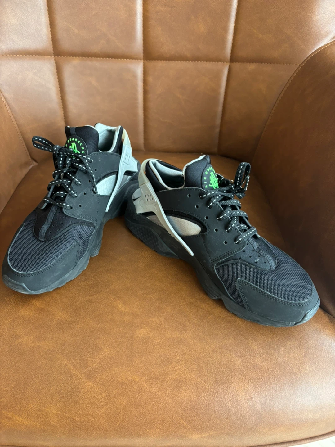 Nike Air Huarache Black US 9 - photo 3