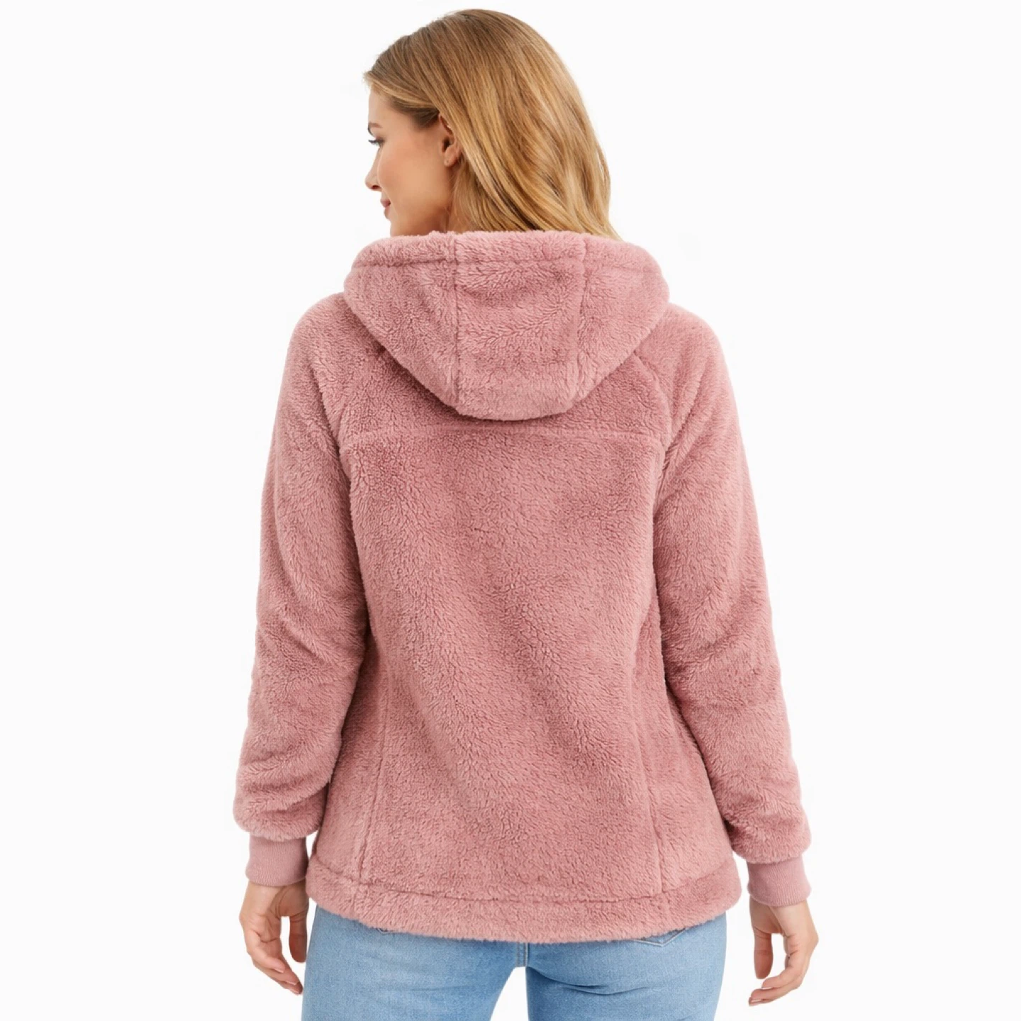 Reebok Women’s Faux Fur Full- Dusty Rose XL – New With Tag - photo 2