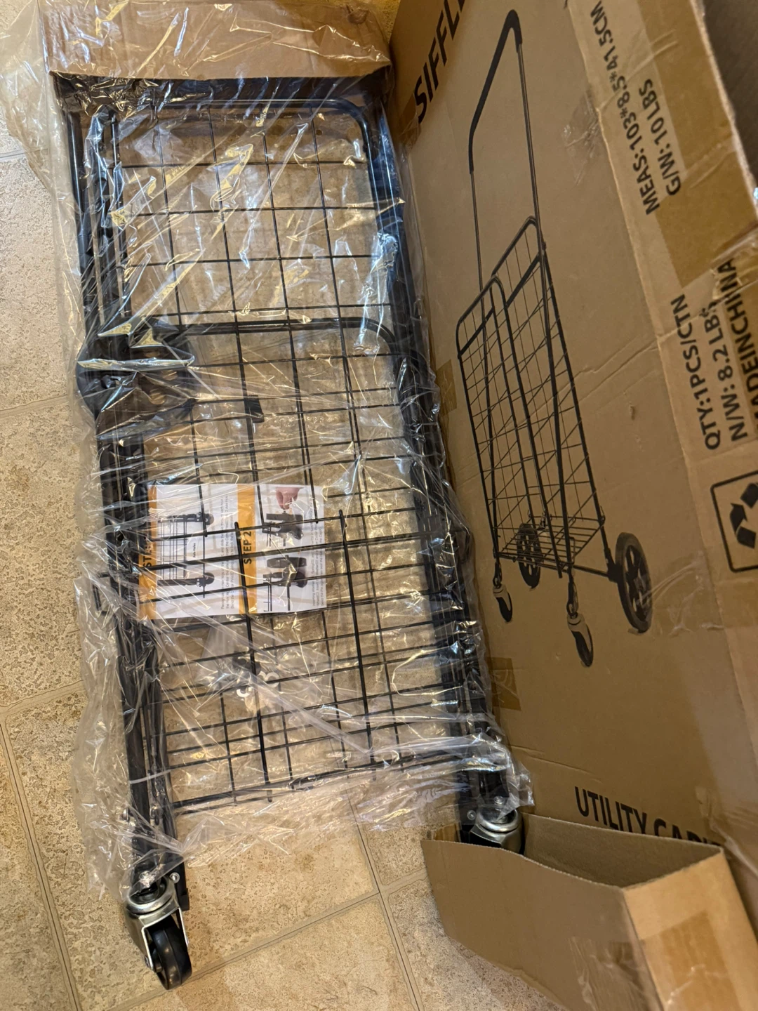 Utility / shopping/ laundry Cart 🏆