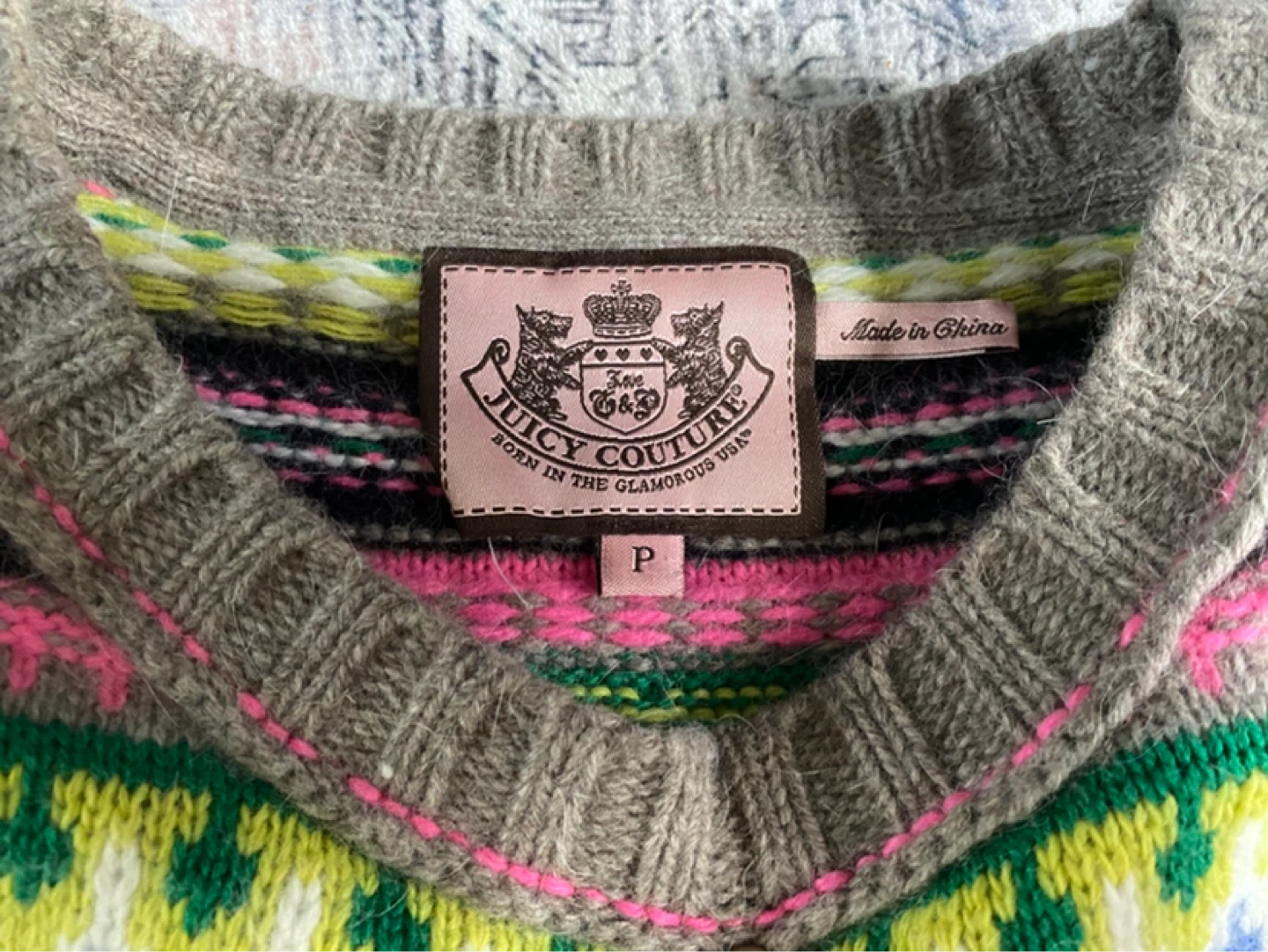Juicy Couture Fair Isle Sweater - photo 4