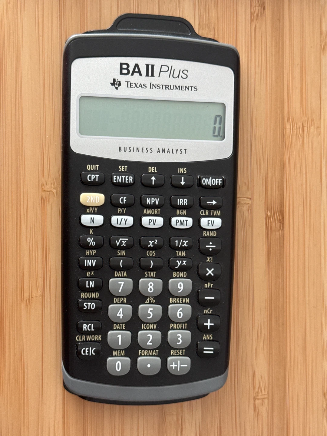 Texas Instruments BA II Plus Business Analyst Calculator