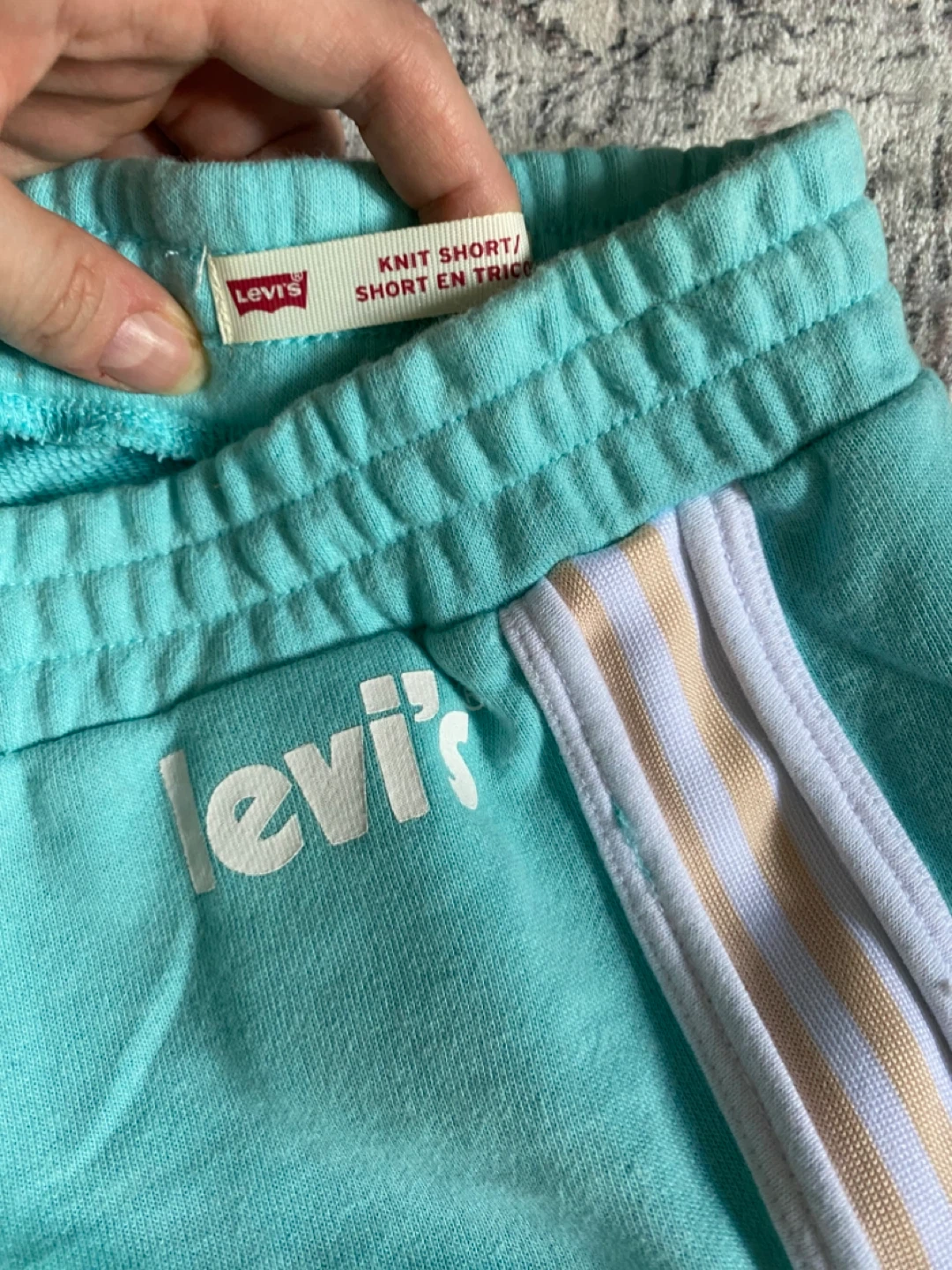 Levi's Aqua Knit Shorts - photo 3