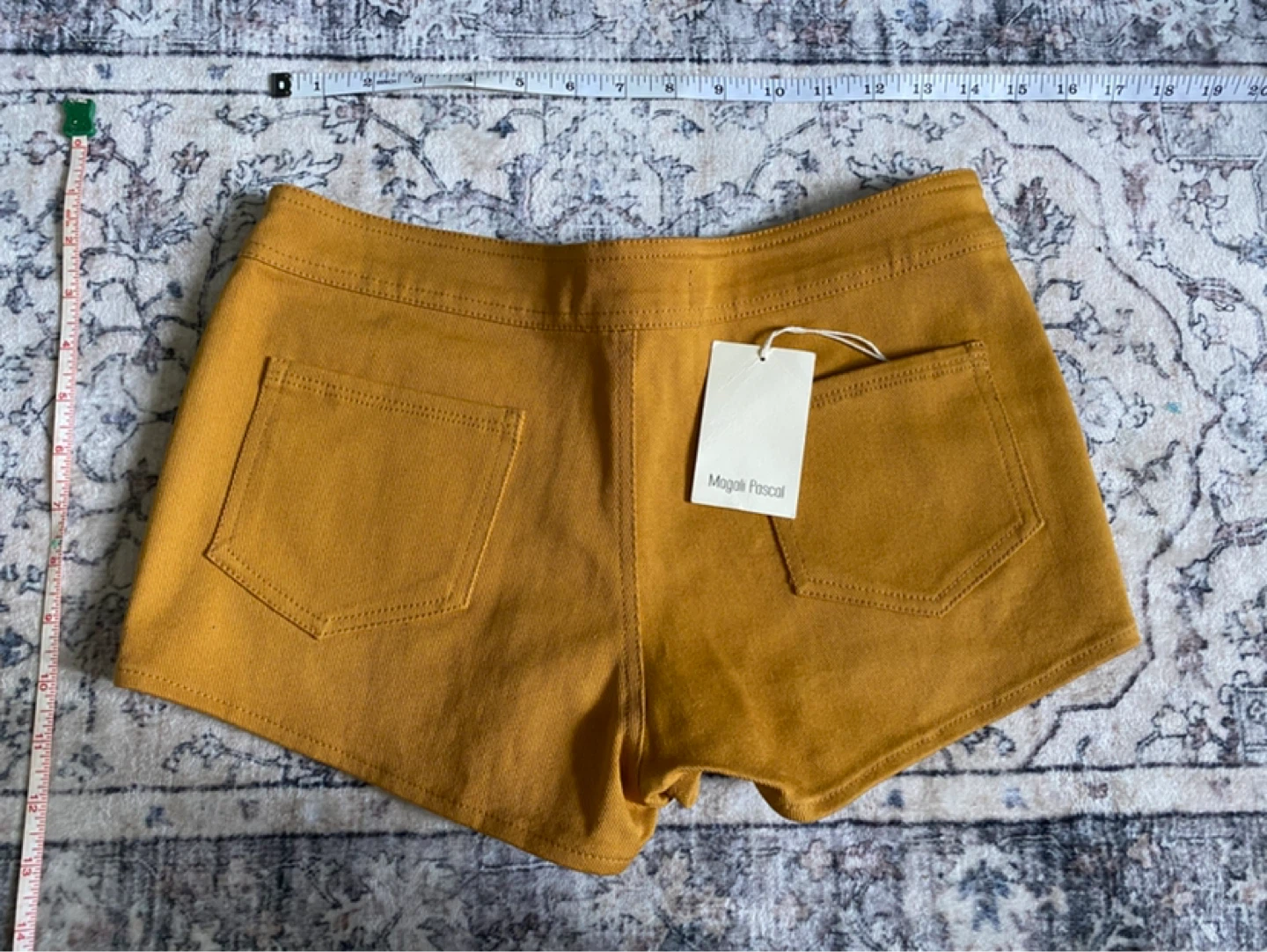 Magali Pascal Yellow Shorts Size S - photo 2