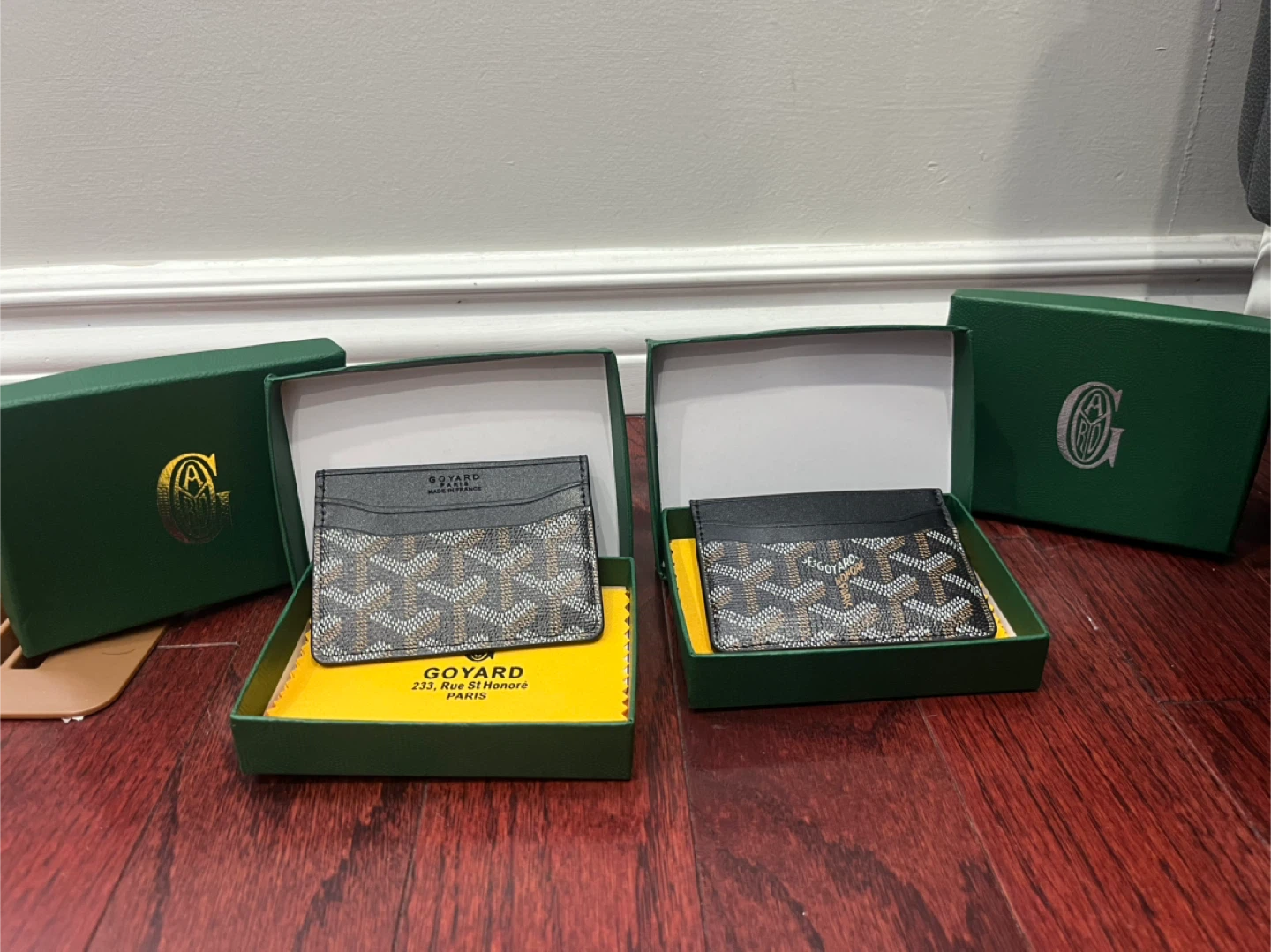 Goyard Paris Card Holder