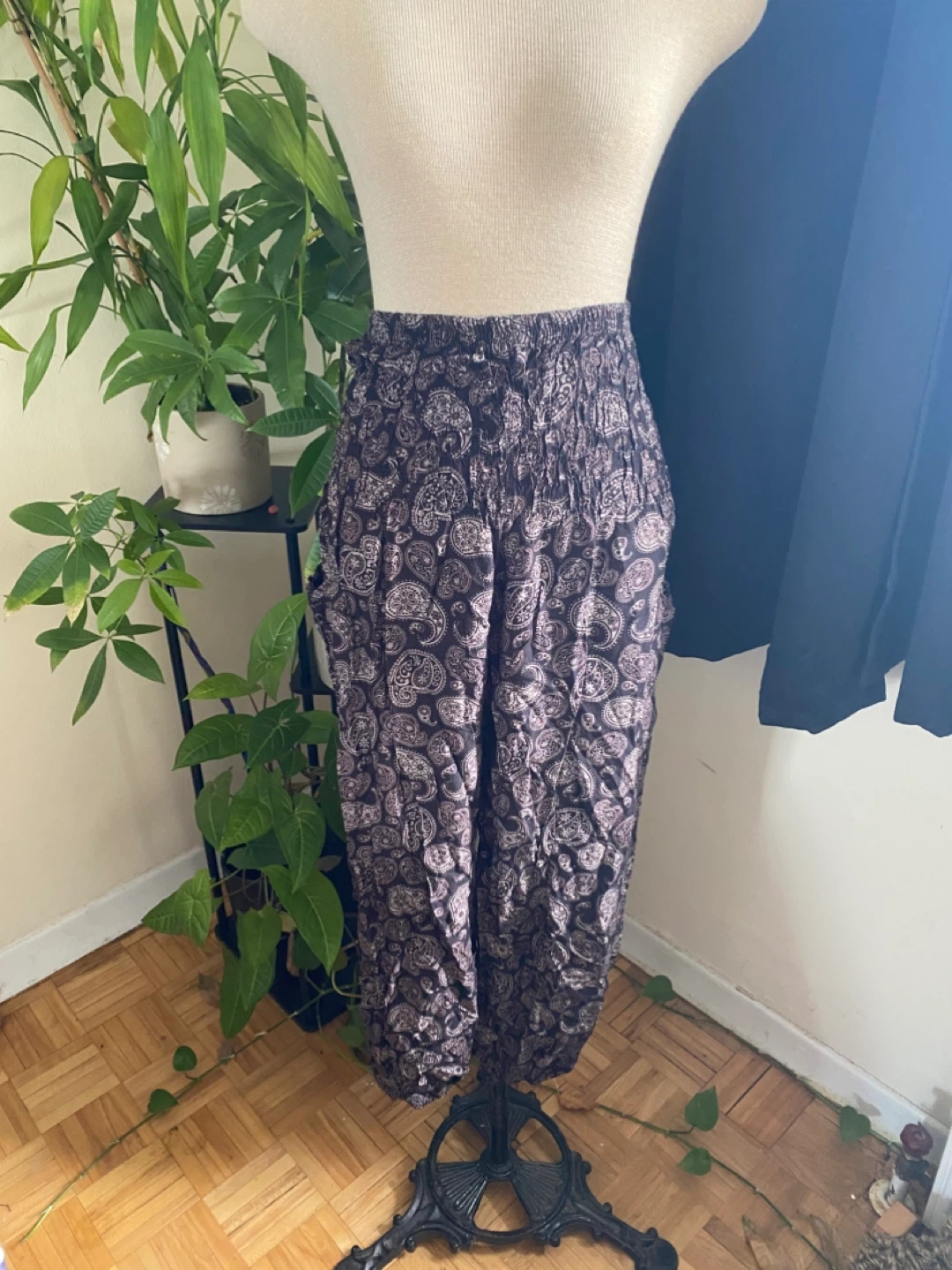 Paisley Print Harem Pants Banana - photo 2