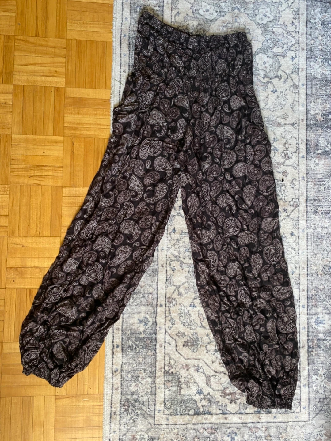 Paisley Print Harem Pants Banana - photo 4