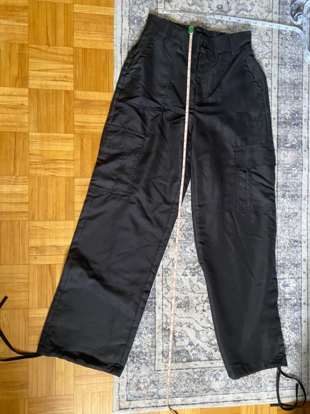 Black Cargo Pants - photo 3