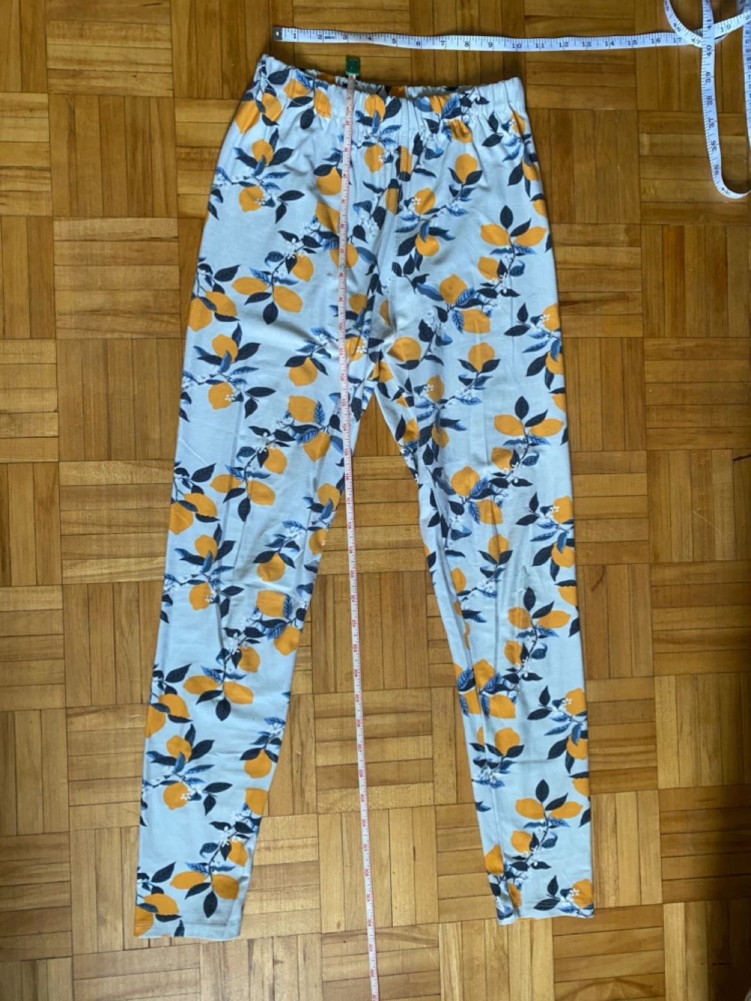 Women's Lemon Print Pajama Pants - photo 4