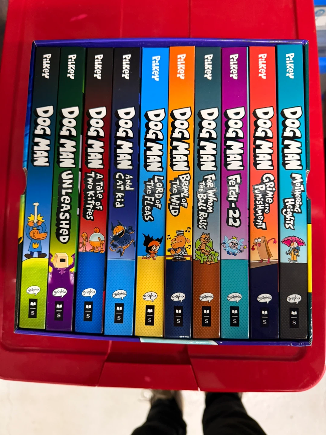 Dog man 10-book collection