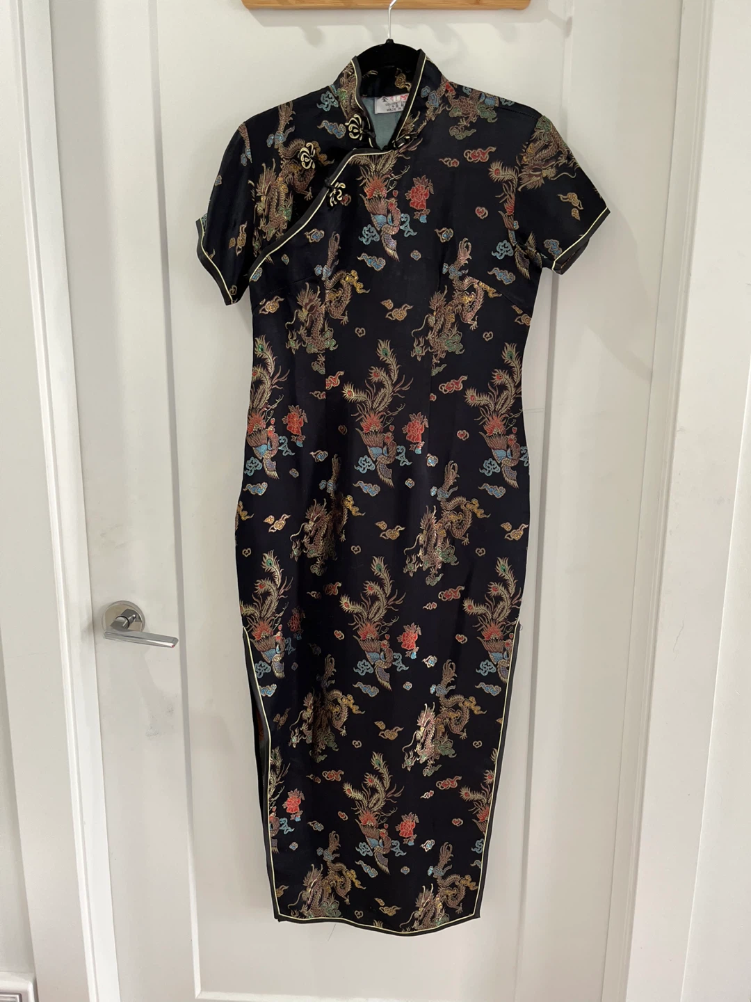 Golden Dragon Cheongsam Dress