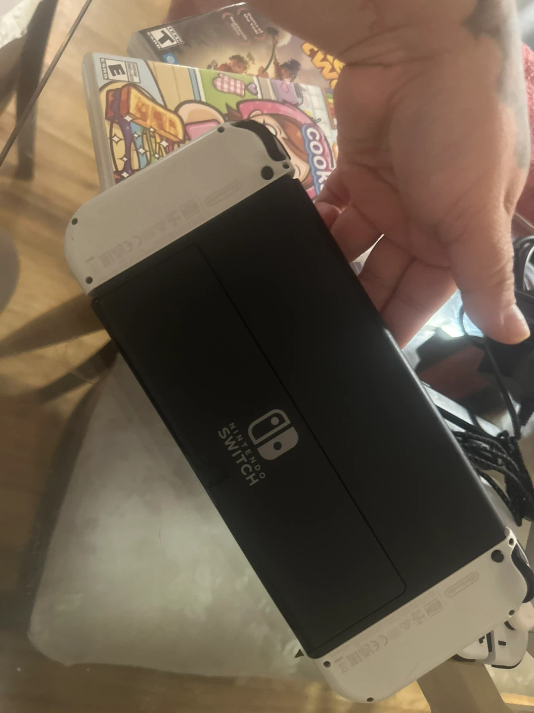Nintendo Switch OLED White Console - photo 3