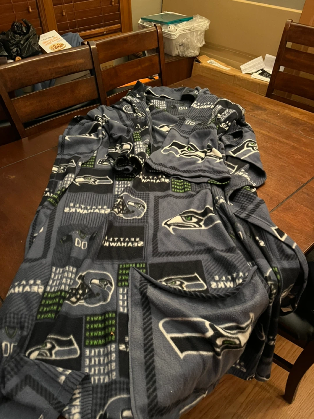 Seattle Seahawks Fleece Robe - photo 2