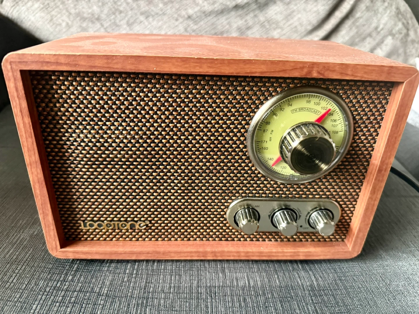 Retro Bluetooth Wooden FM AM Radio - photo 4