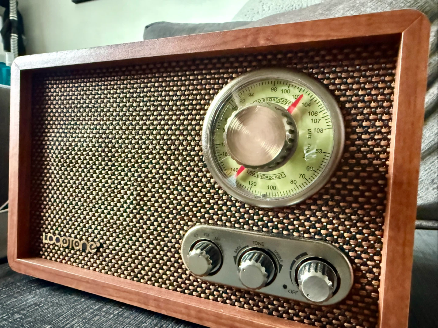 Retro Bluetooth Wooden FM AM Radio