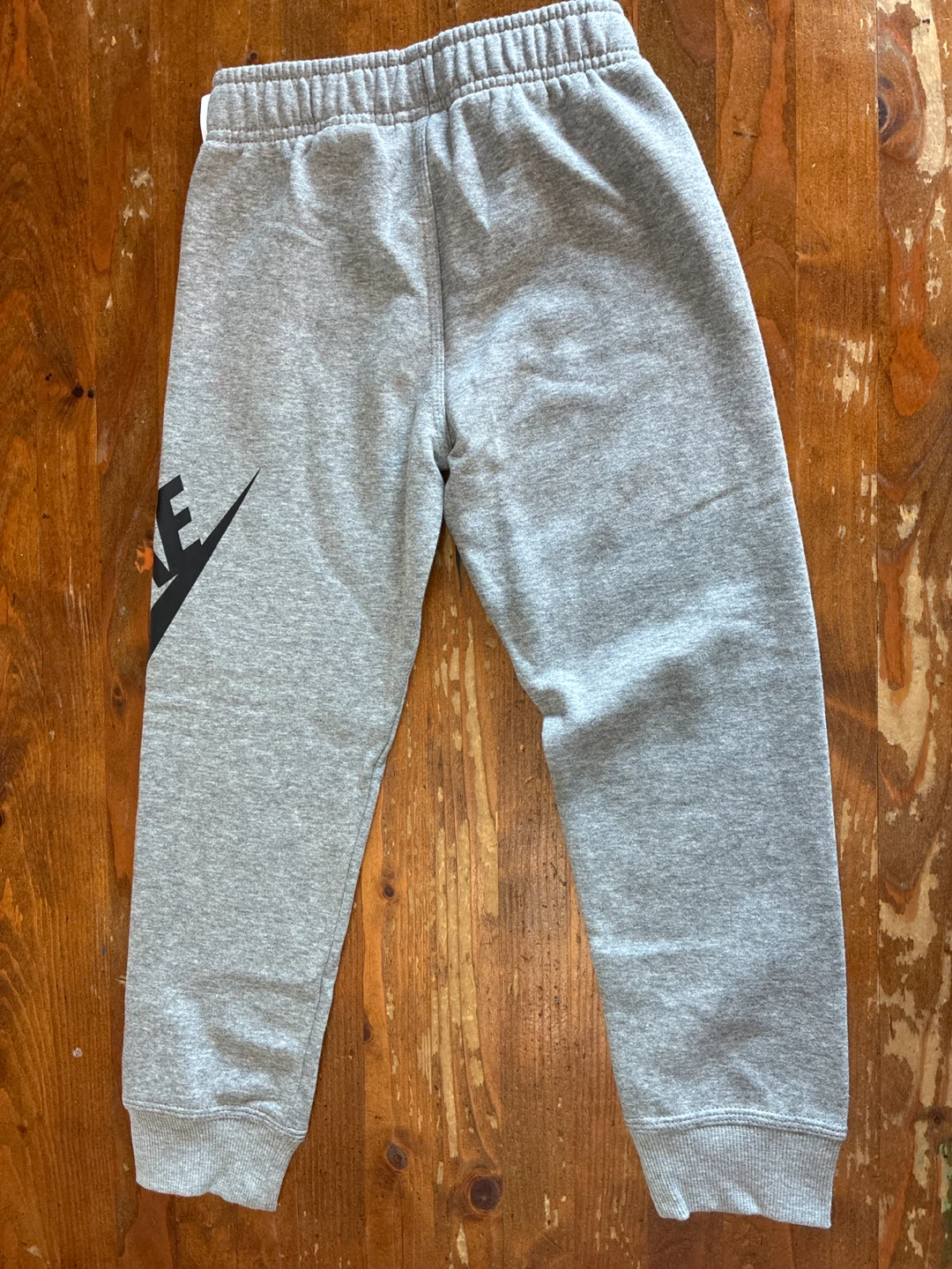 New w tag Nike Youth Sweatpants Grey Size 7 - photo 3