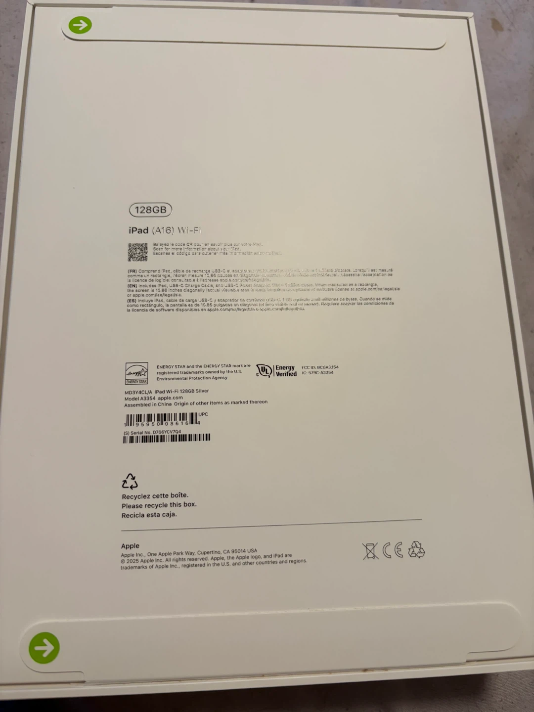 Apple iPad (A18) Wi-Fi 128GB Silver - photo 3