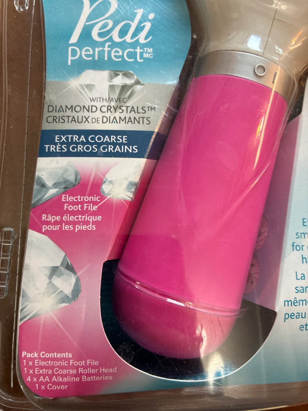 🏆New Amopé Pedi Perfect Electronic Foot File - Extra Coarse - photo 3