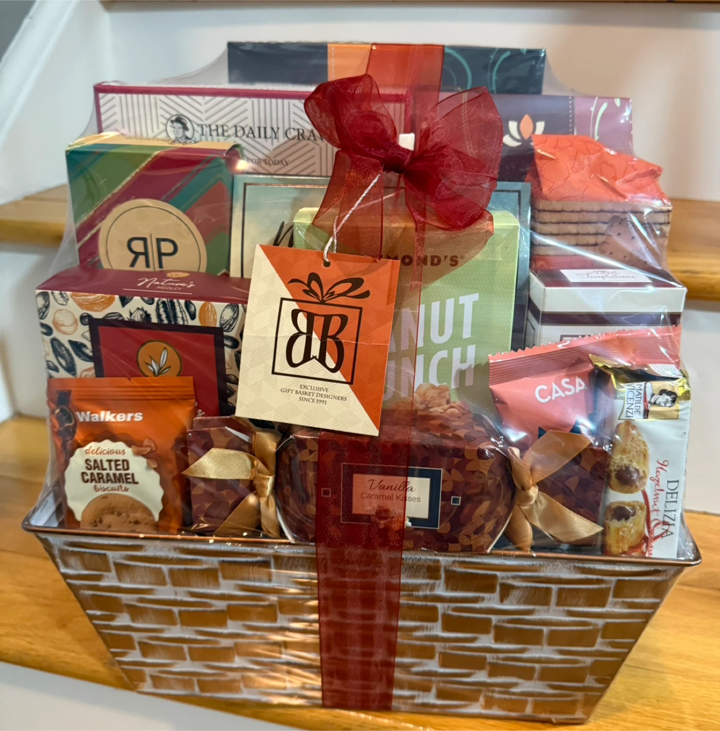 Broadway Basketeers Gourmet Snack & Sweet Gift Basket