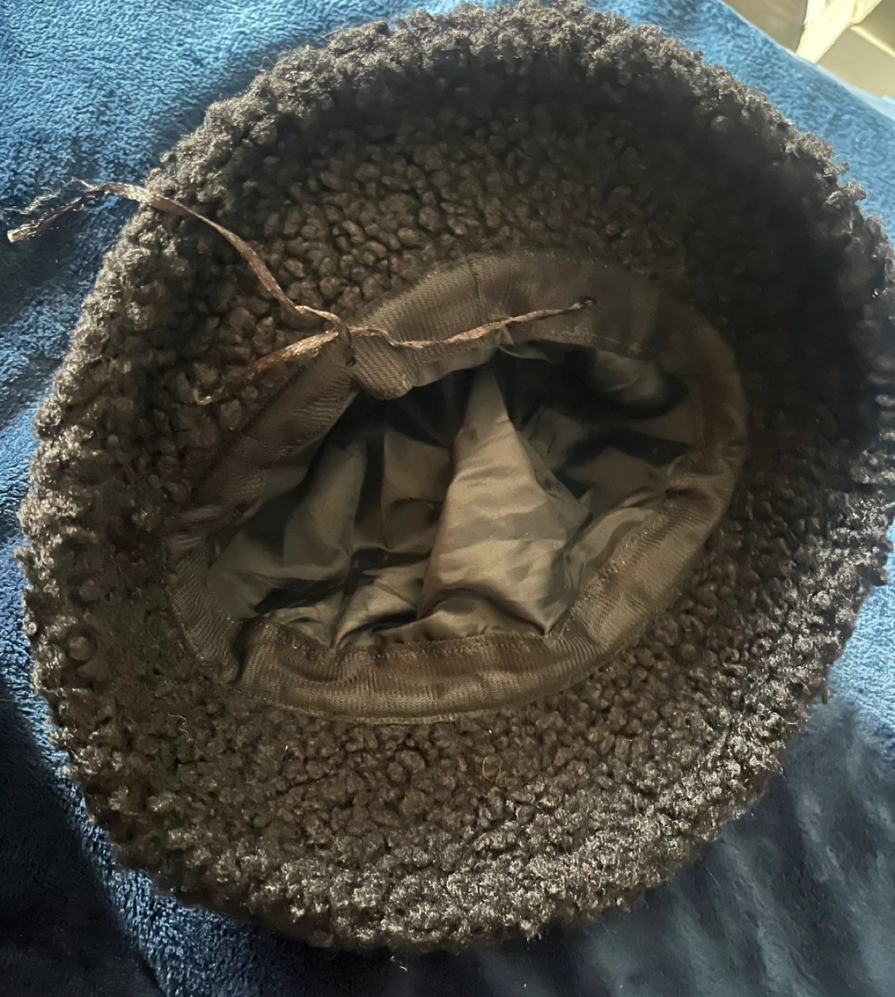 Brown Fuzzy Bucket Hat - photo 2