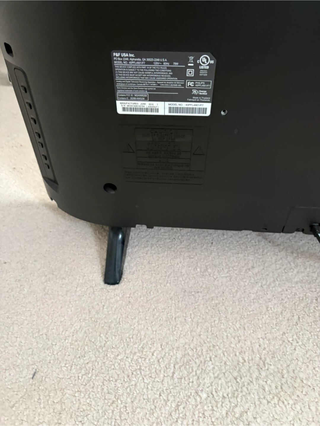 Philips 32" LED TV - photo 3
