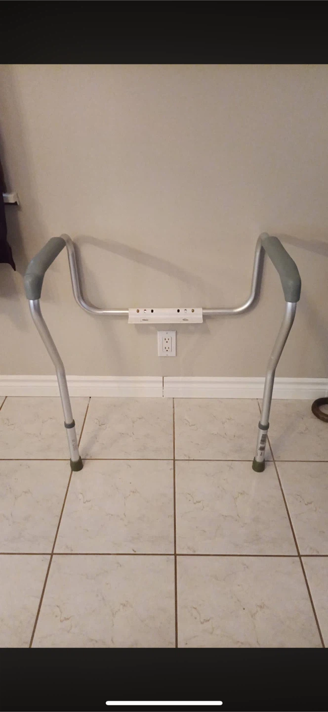 Adjustable Toilet Safety Frame