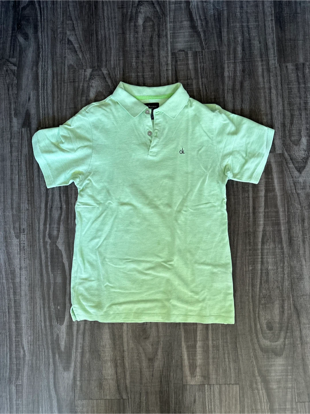Calvin Klein Jeans Light Green Polo Shirt