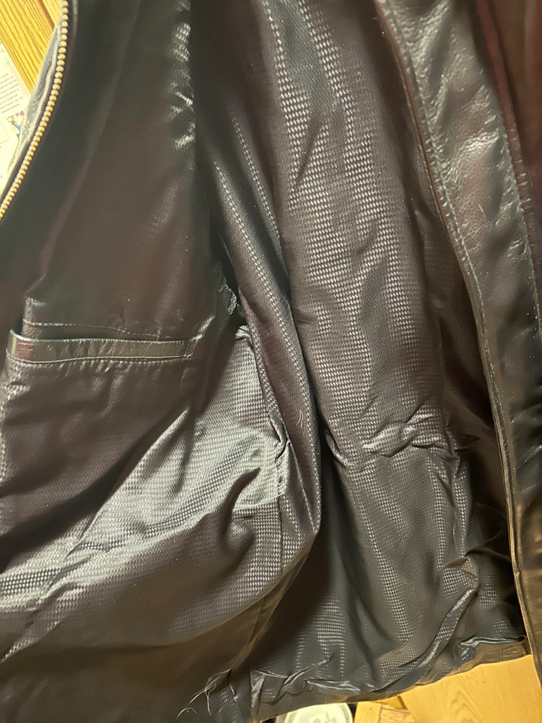 BOSTONIA Genuine Leather Jacket - Black - photo 3