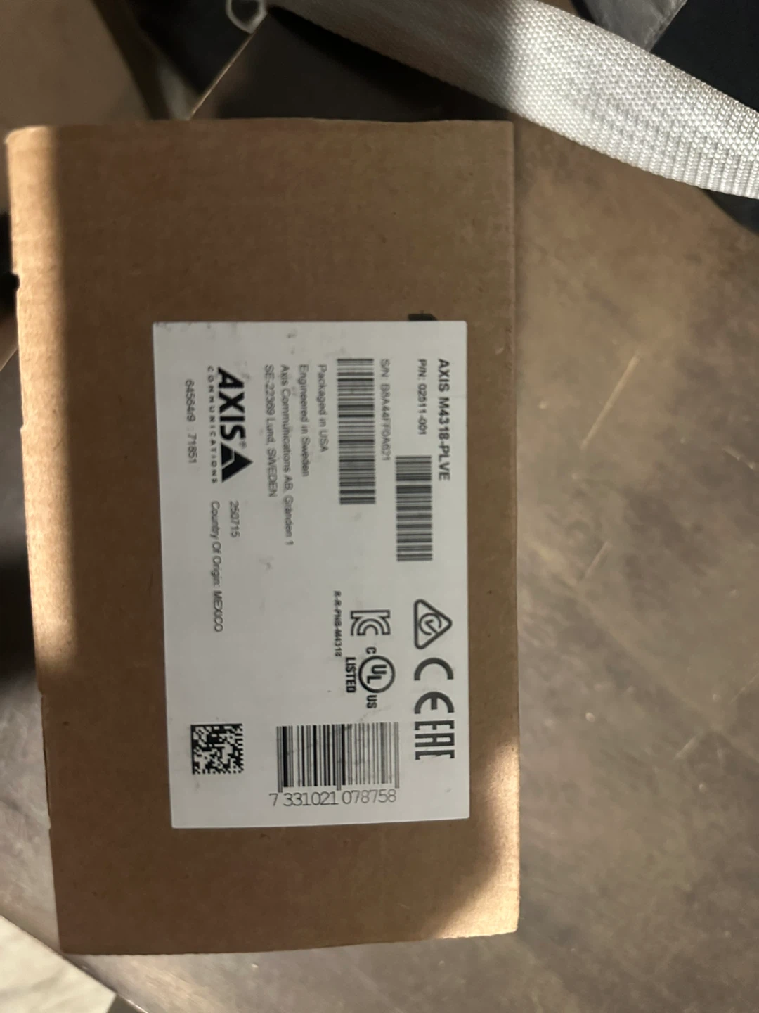AXIS M4318-PLVE Panoramic Network Camera