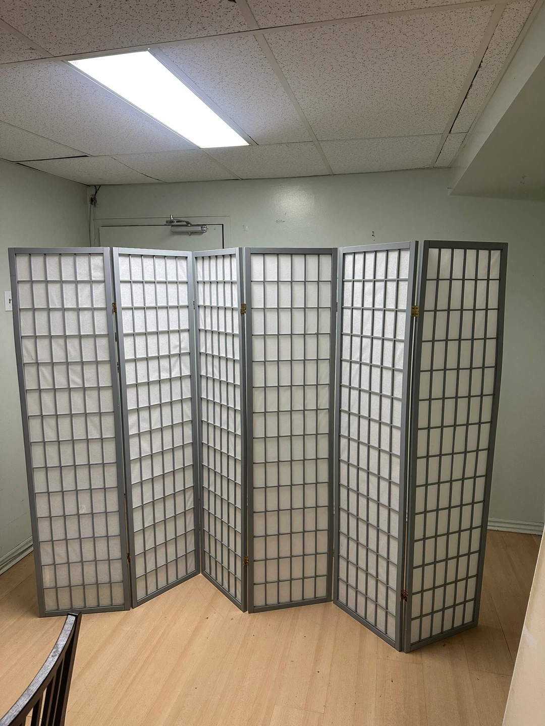 6-Panel Shoji Screen Room Divider