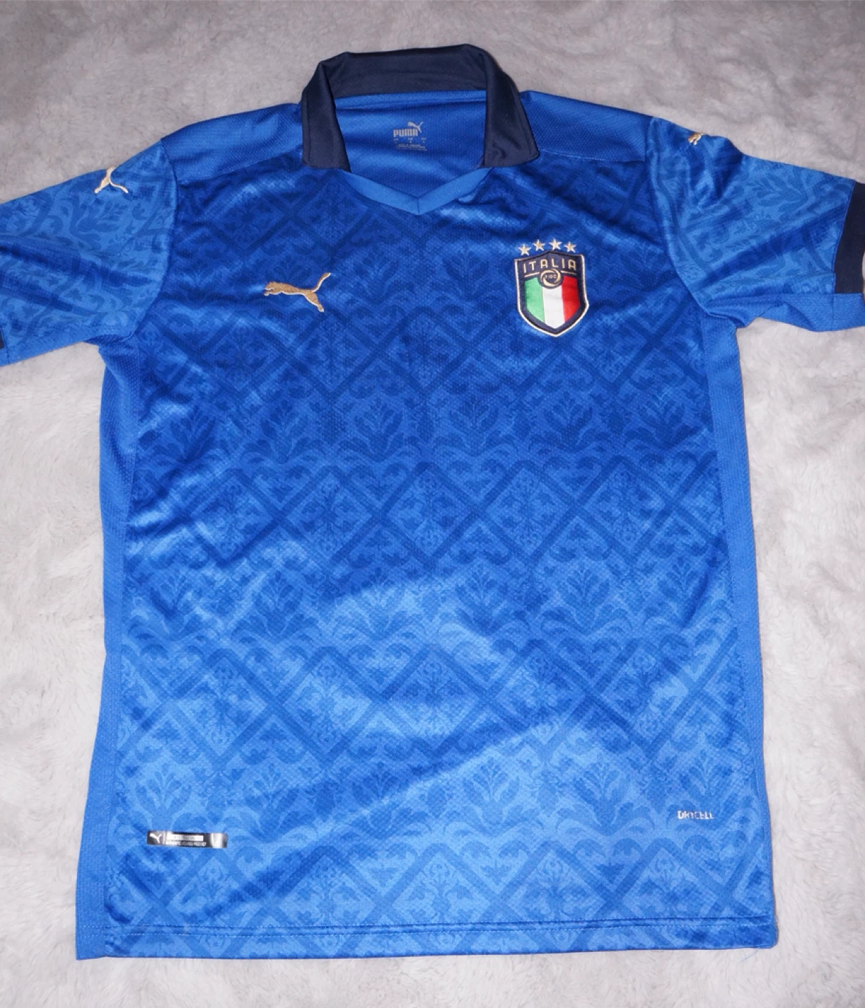 Puma Italy National Football Team Soccer Jersey
