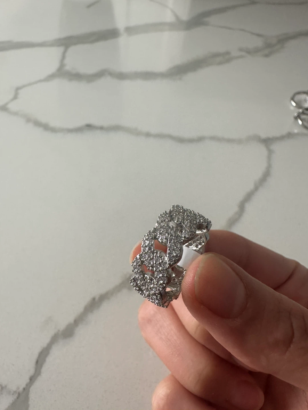 Sparkly CZ Rhinestone Ring - photo 4