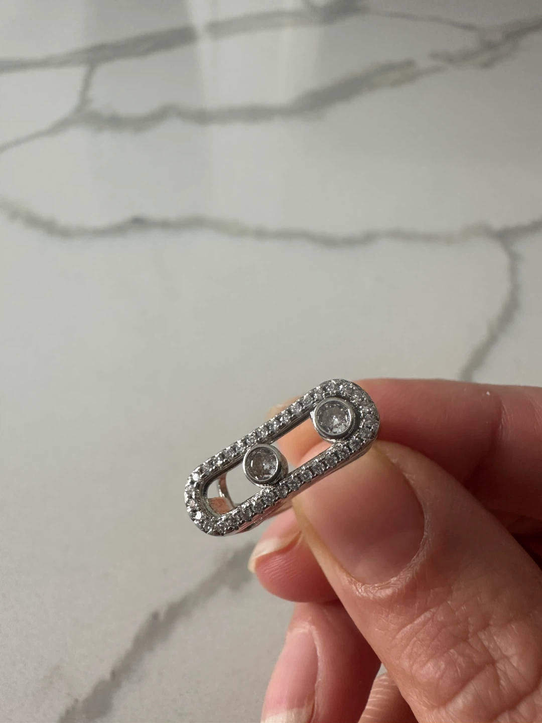Sparkly CZ Rhinestone Ring - photo 2