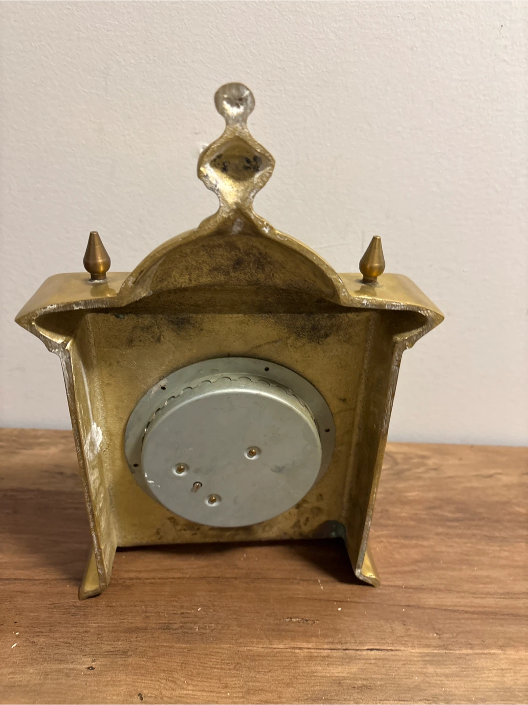 Vintage Solid Brass Barometer - photo 4