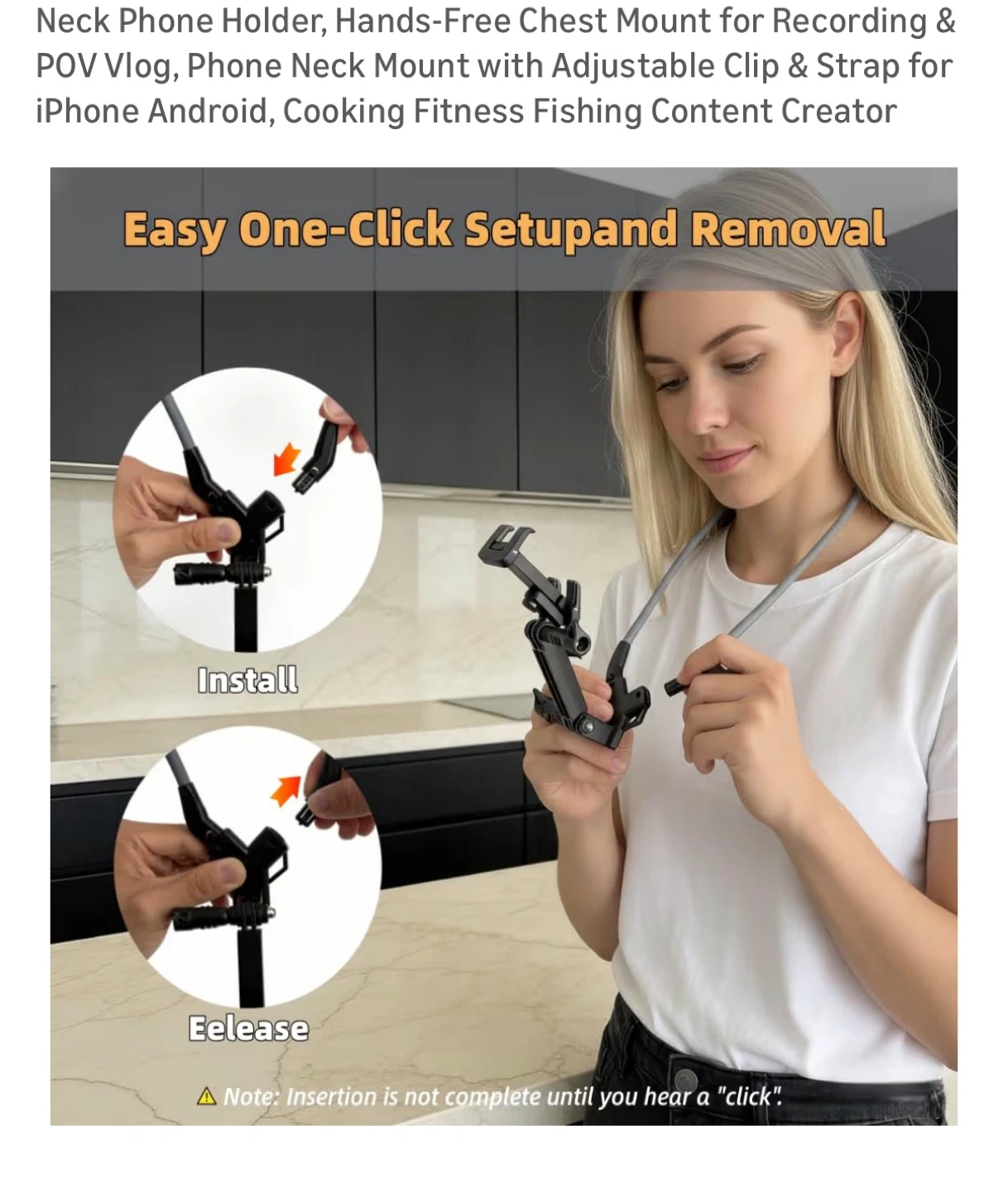 Brand New Neck Phone Holder - photo 4