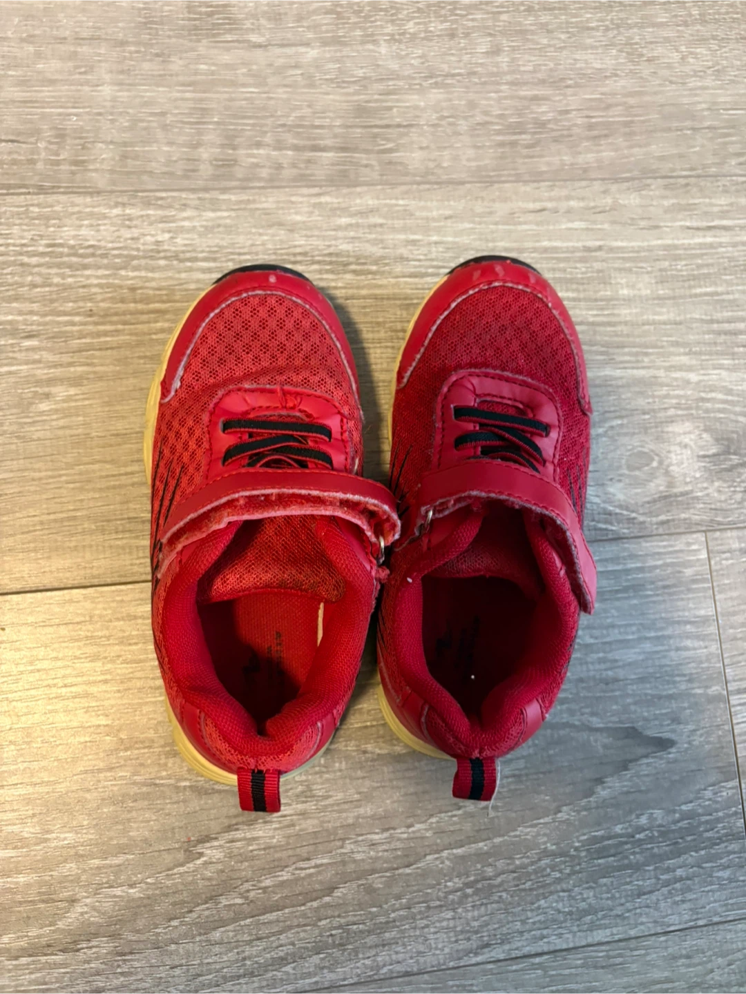 Red Kids Shoes Size 10