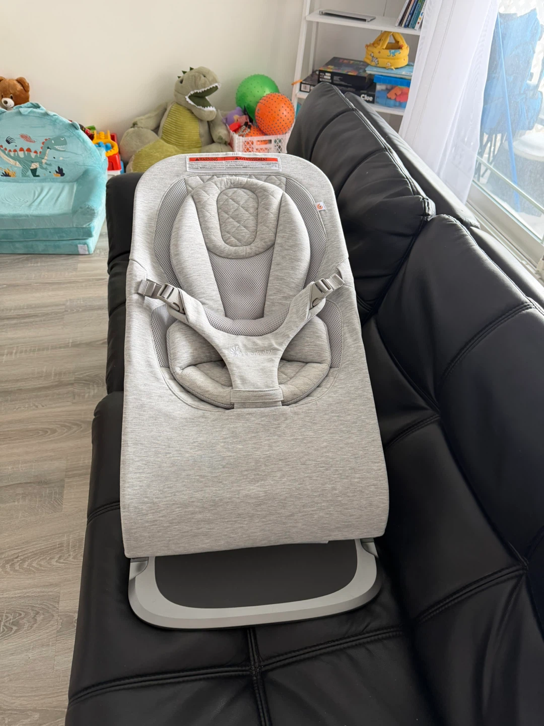 Ergobaby Baby Bouncer - Grey