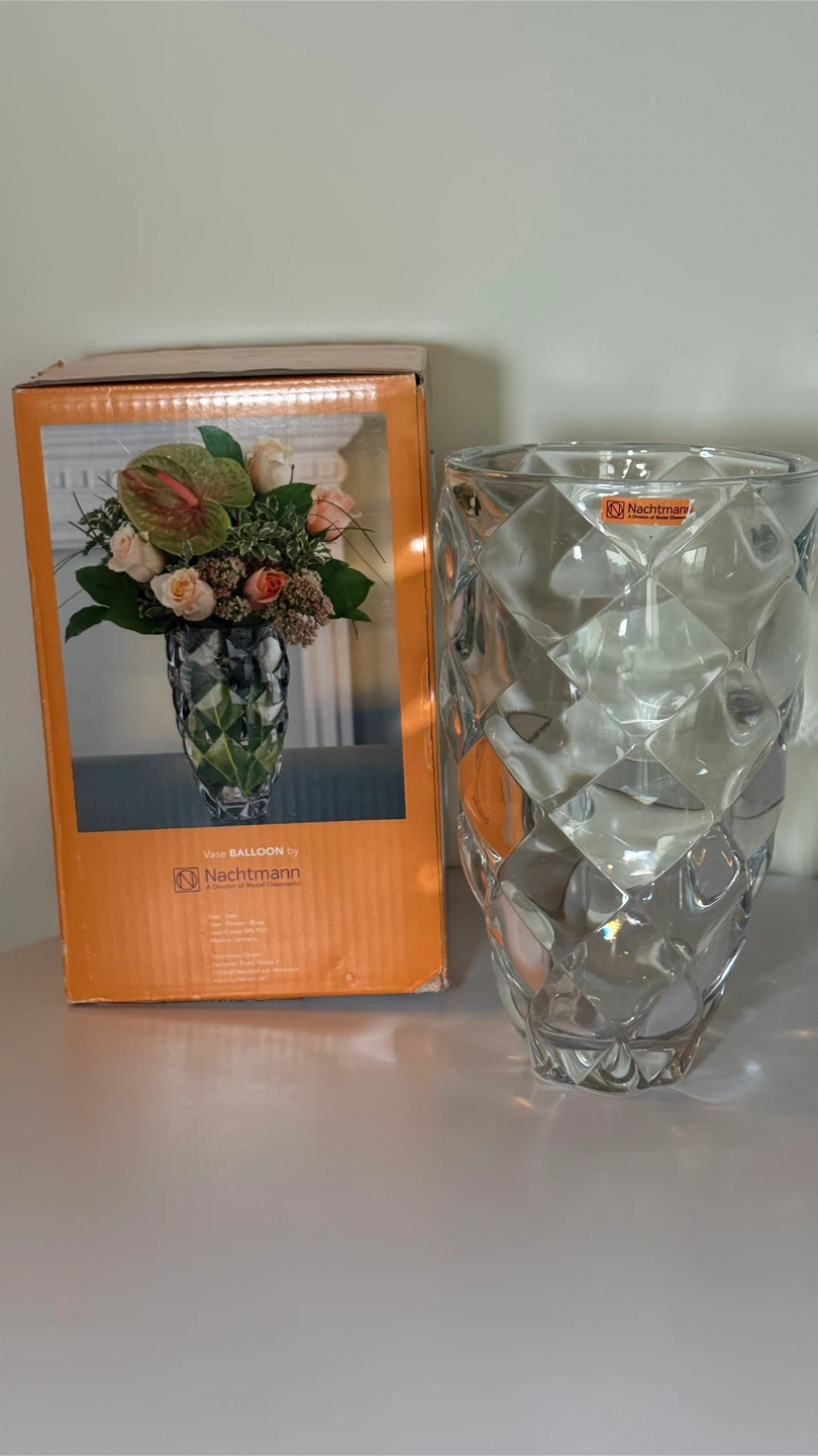 Nachtmann Balloon Crystal Vase